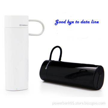 2600mAh Mini USB Portable Battery Mobile Power Bank for iPhone